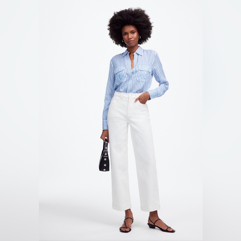 Madewell The Perfect Vintage Wide-Leg Crop Jean